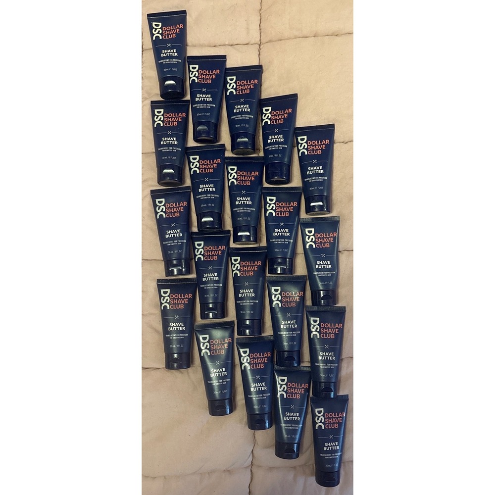 NEW Dollar Shave‎ Club Shave Butter 1oz Travel Size x20